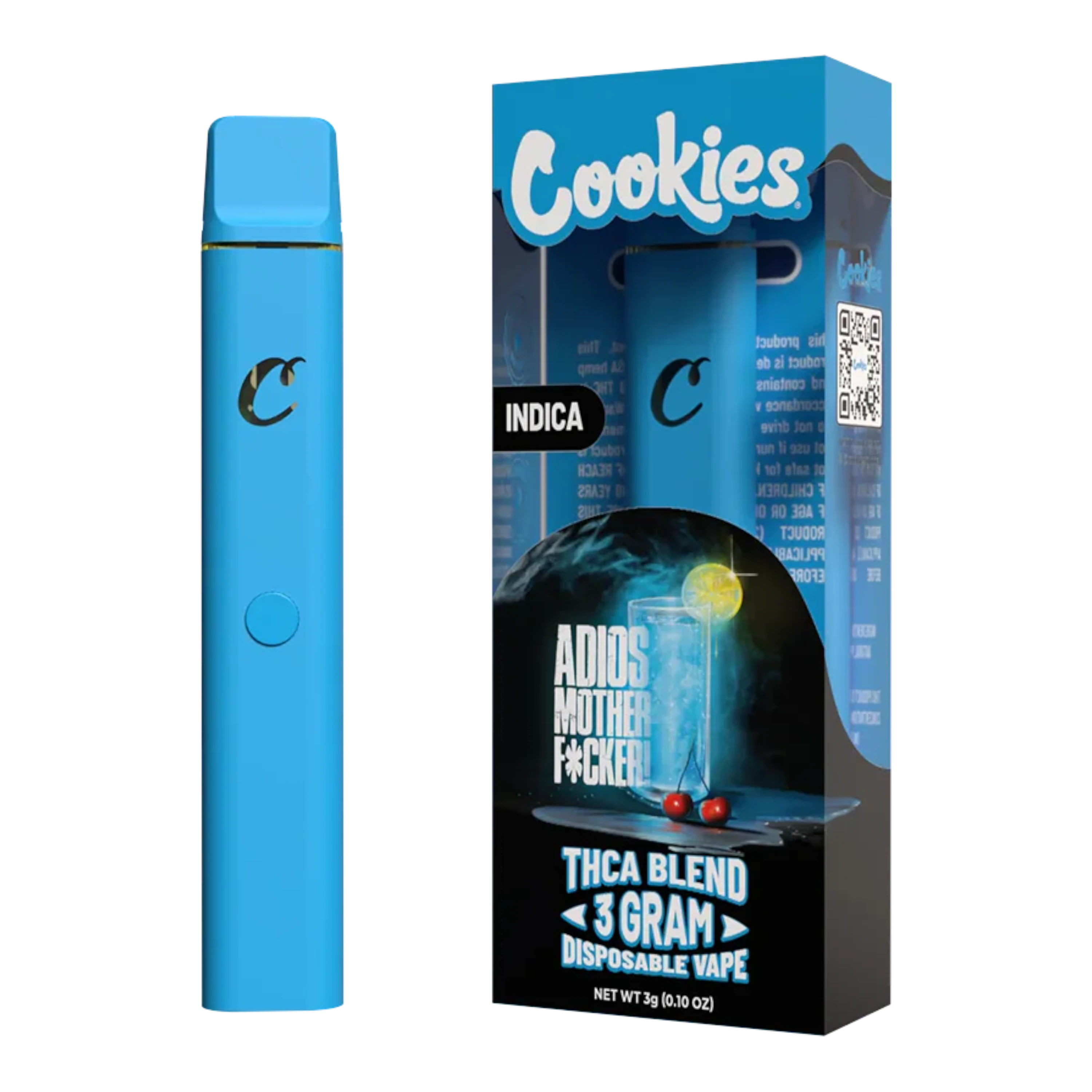 COOKIES PEN 3GR u2022 INDICA ADIOS MOTHER - COOKIES PEN 3GR INDICA ADIOS MOTHER