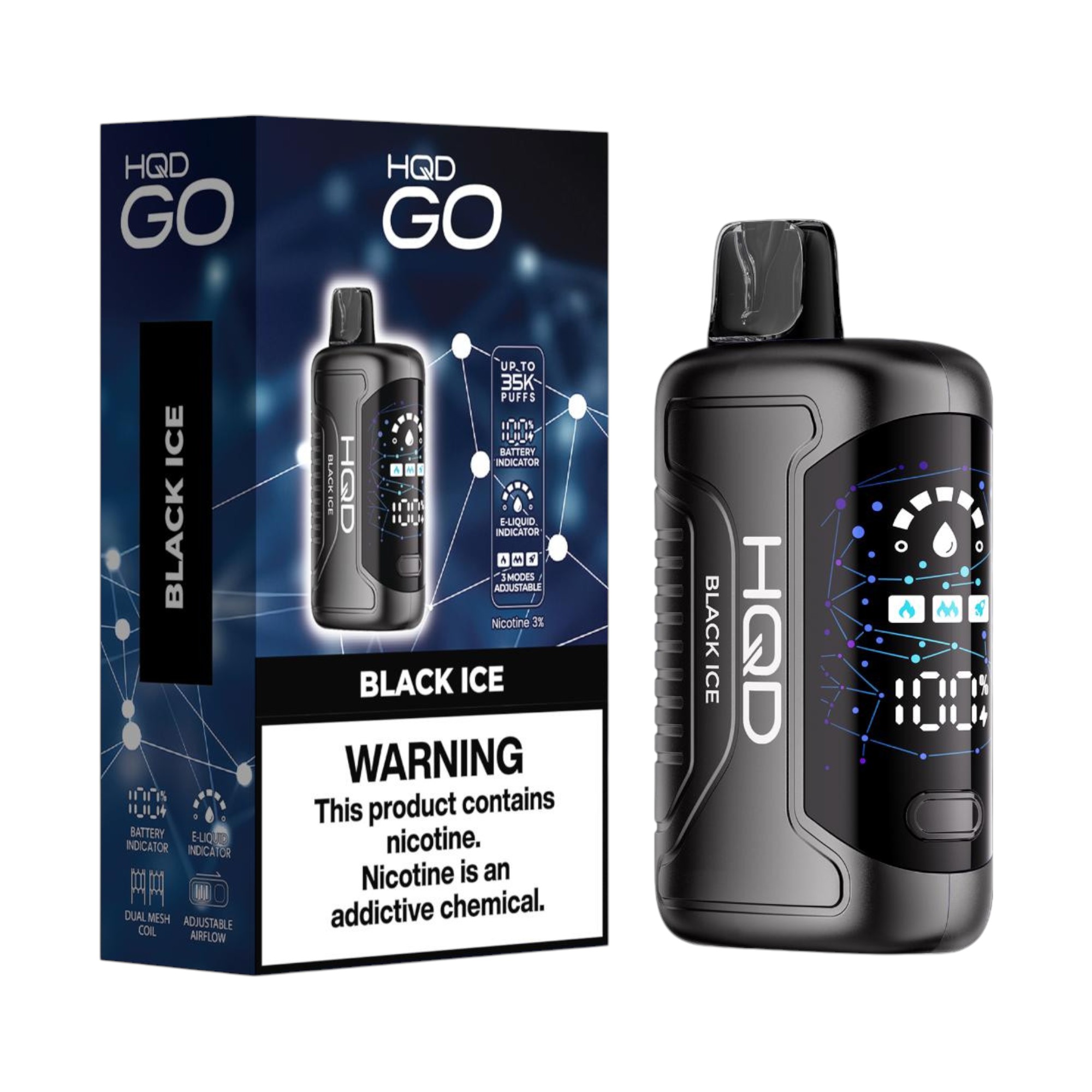 CUVIE GO 35K • BLACK ICE - CUVIE GO 35K BLACK ICE