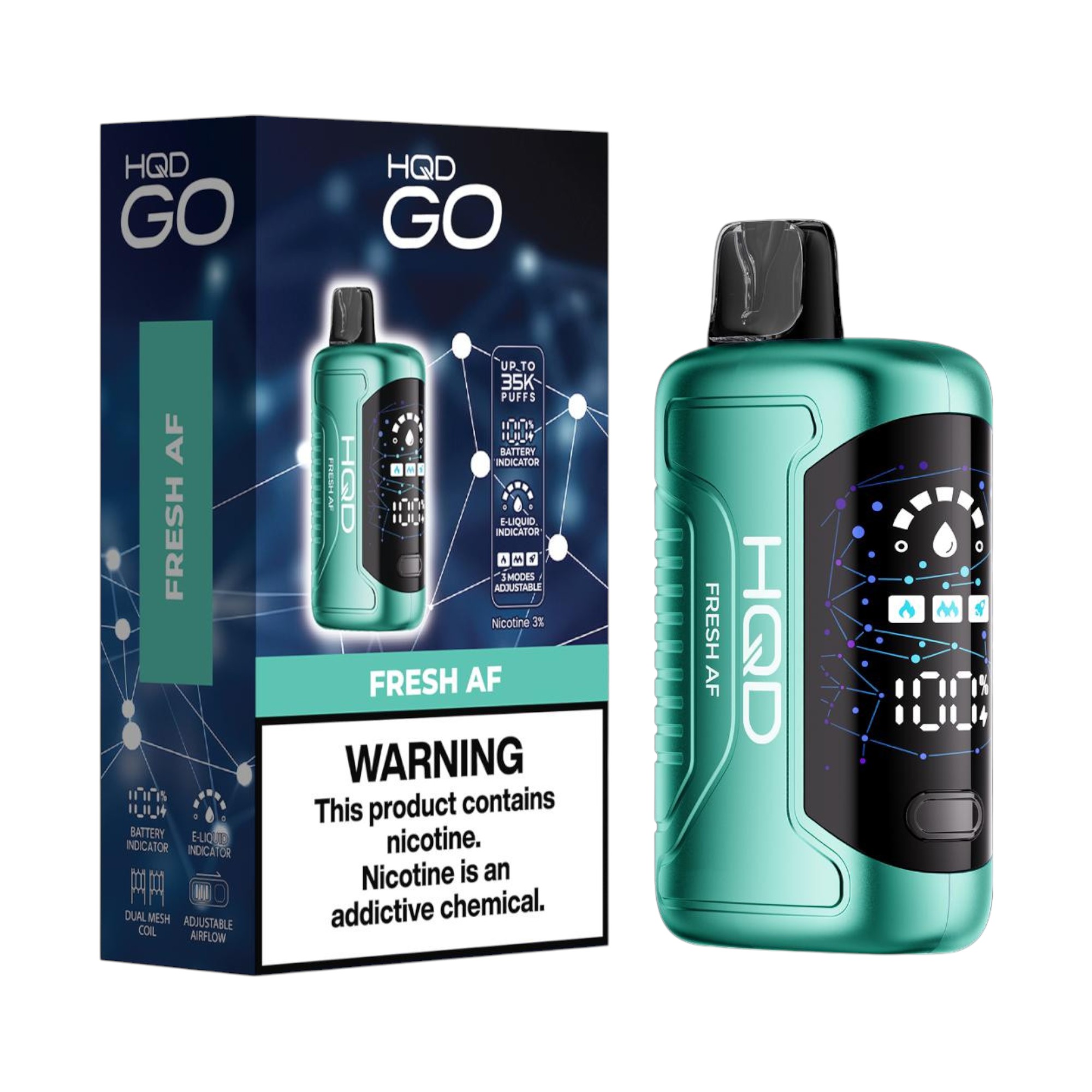 Cuvie Go 35K • Fresh AF - CUVIE GO 3% 35K FRESH AF