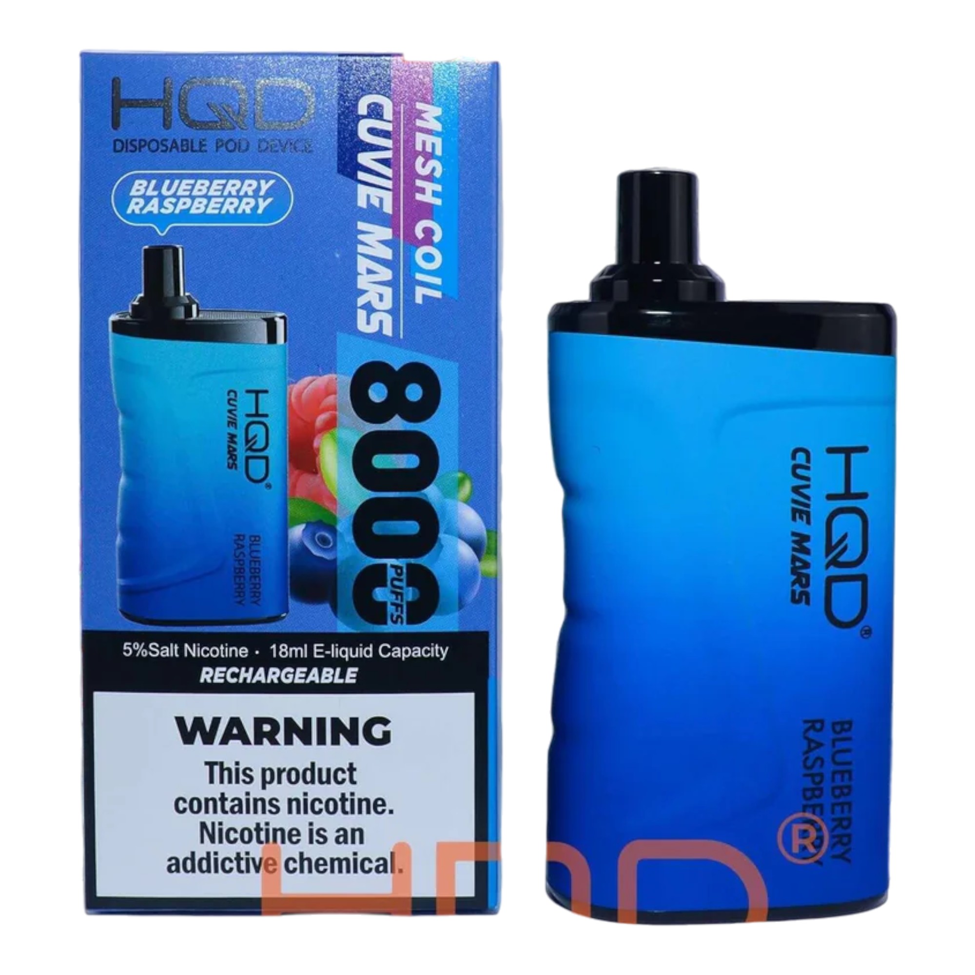 CUVIE MARS • BLUEBERRY RASPBERRY - CUVIE MARS BLUEBERRY RASPBERRY