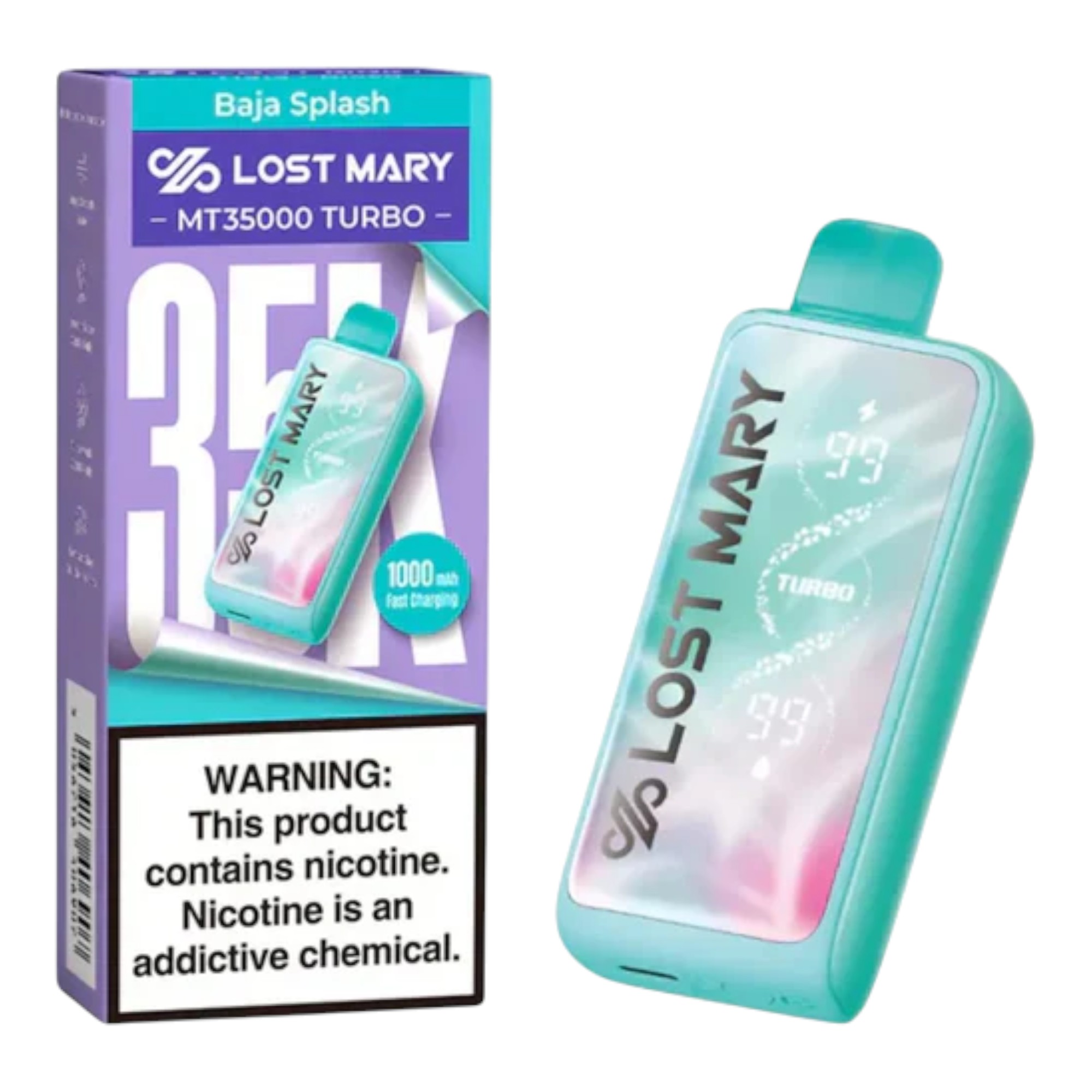 Lost Mary Turbo 35K • Baja Splash - LOST MARY TURBO 35K BAJA SPLASH