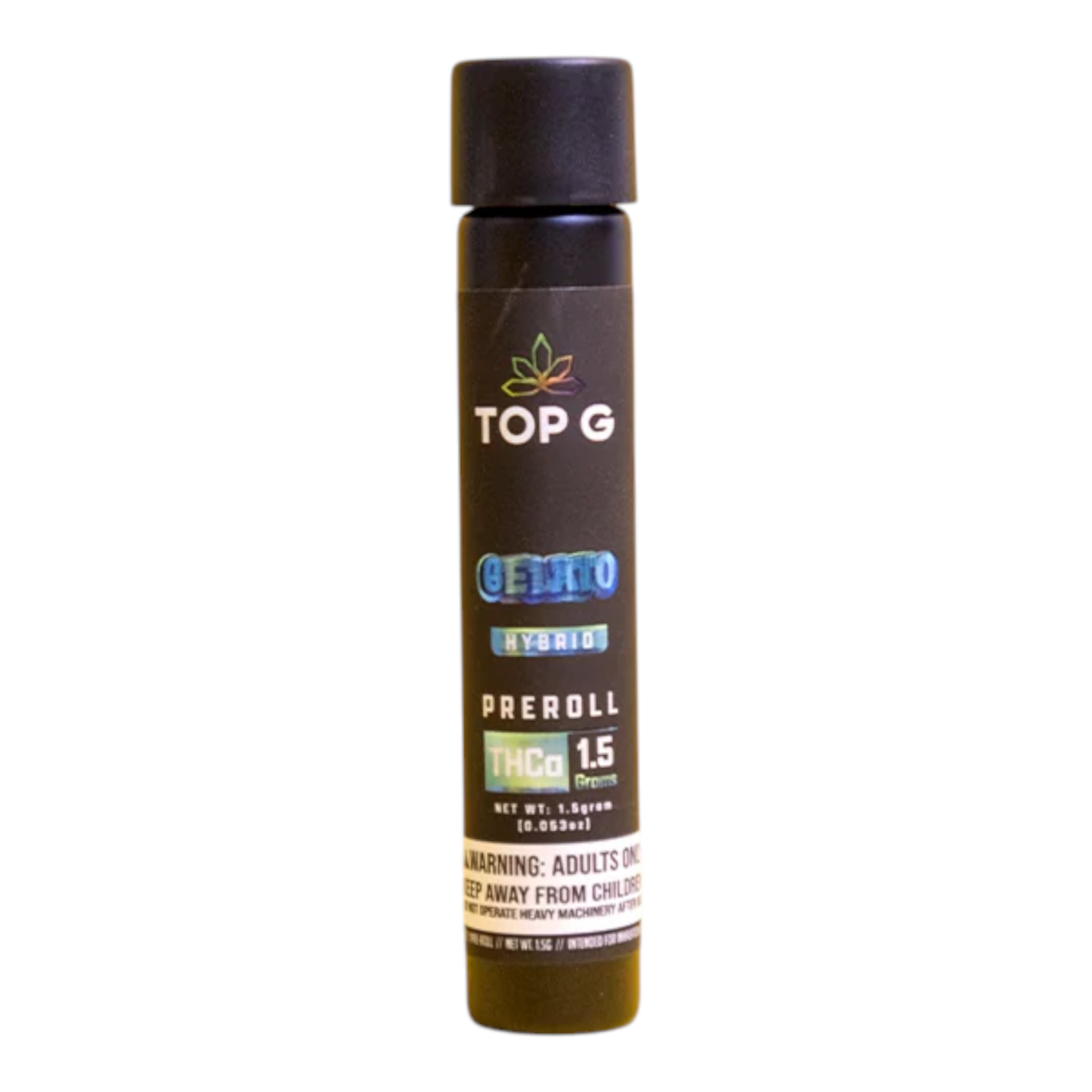 TOP G PRE ROLL • GELATO - TOP G PRE ROLL 1.5GR HYBRID GELATO