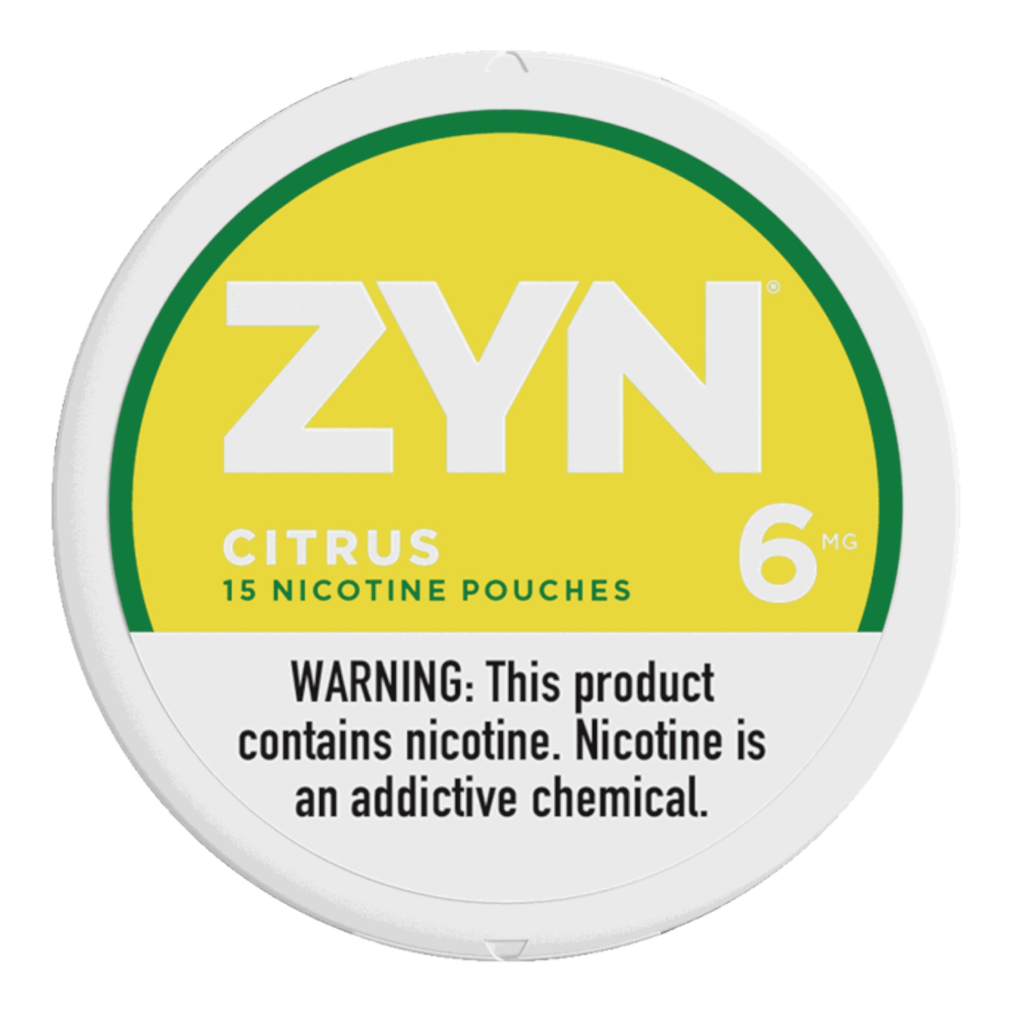 ZYN 6MG • CITRUS - ZYN 6MG CITRUS